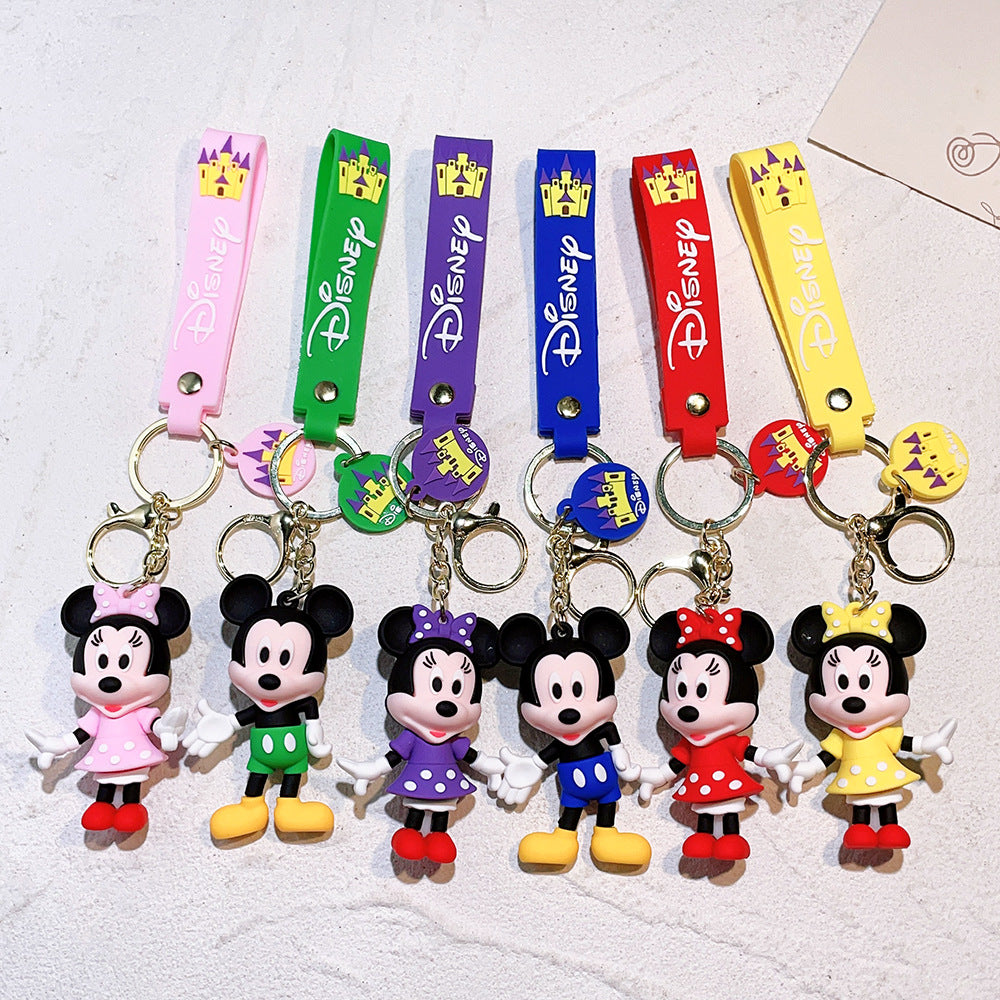 PVC cartoon cute pet cute keychain MIC-QiC039