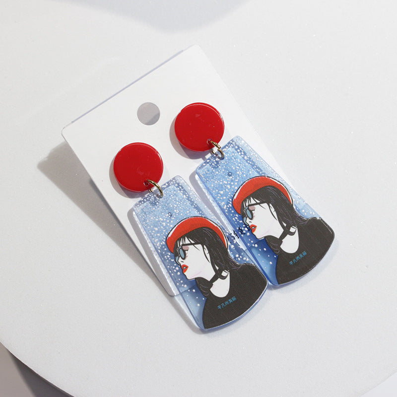 2023 Cute Cartoon earrings Minimo de Compra 2) MIC-PingH003