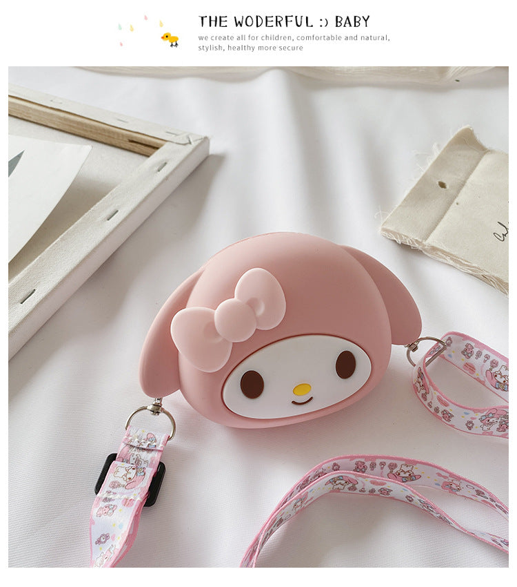 PU pink doll crossbody bag MYA-QingY009