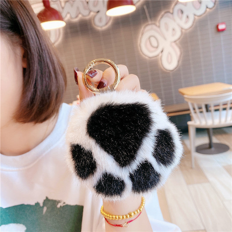 Cute Cat's Claw Plush Keychain MIC-YCYK002