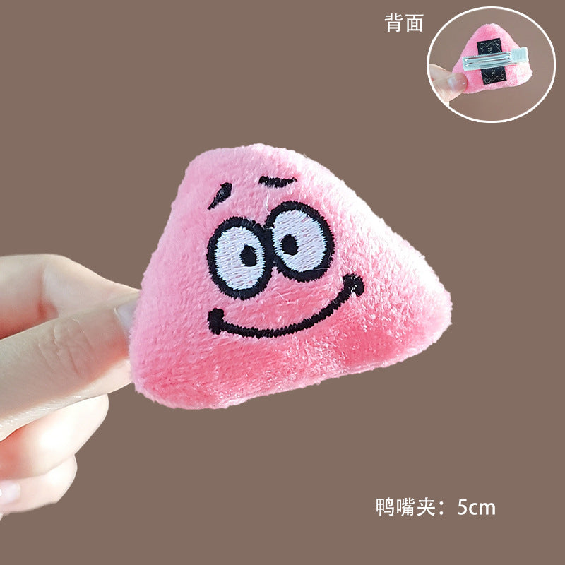 Plush cartoon cute hair clip MIC-WoD007