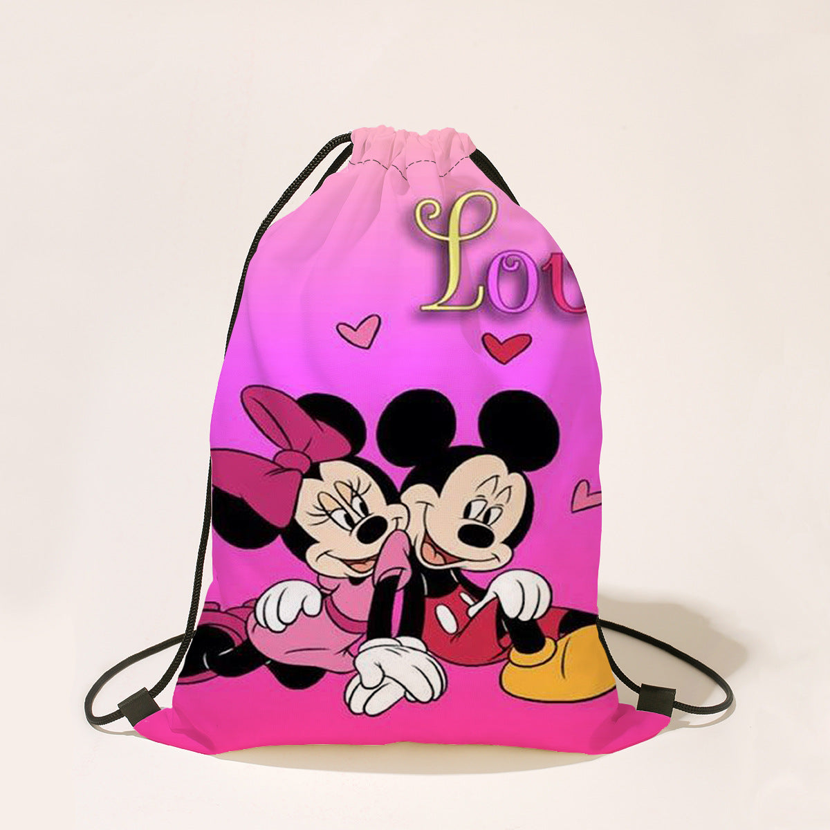 Polyester Cartoon drawstring backpack (Minimo de Compra 2) MYA-QB005