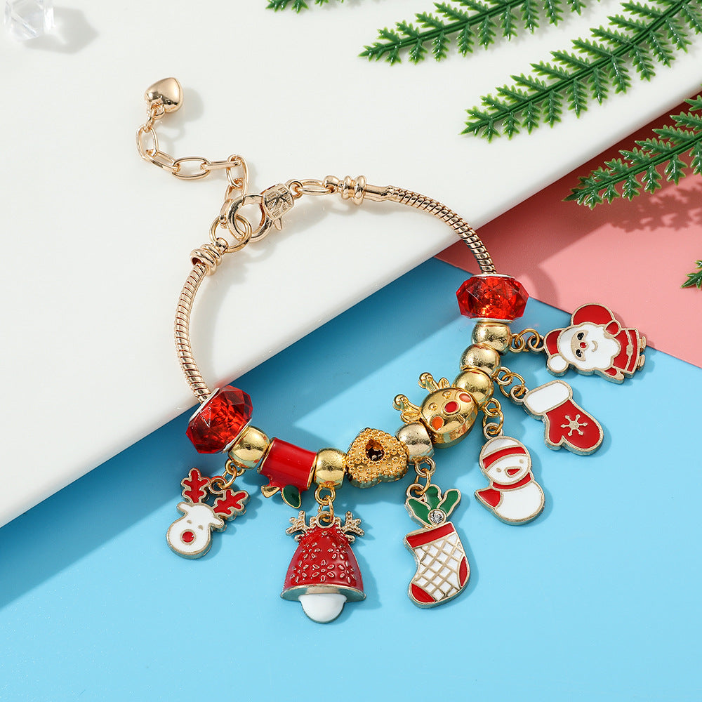 Alloy Christmas Series Bracelet (Minimo de Compra 4) MIC-BoS010