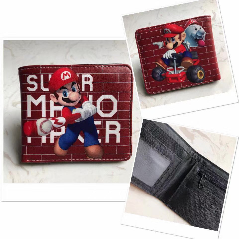 PU Mario Short Wallet MIC-HaoJ011