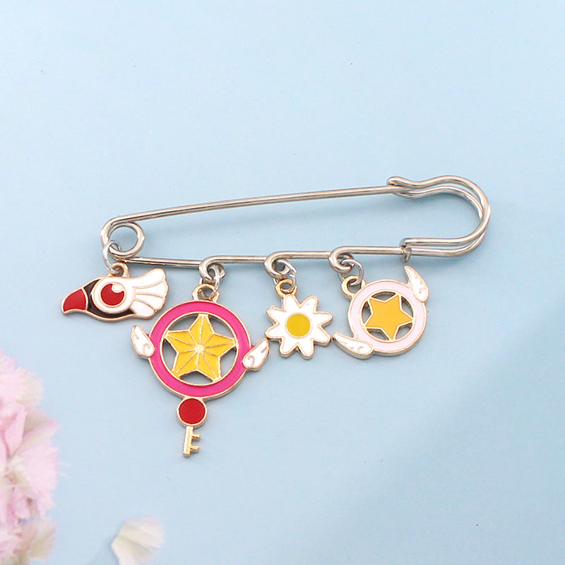 Alloy cartoon animal brooch (Minimo de compra 2) MIC-LiY004