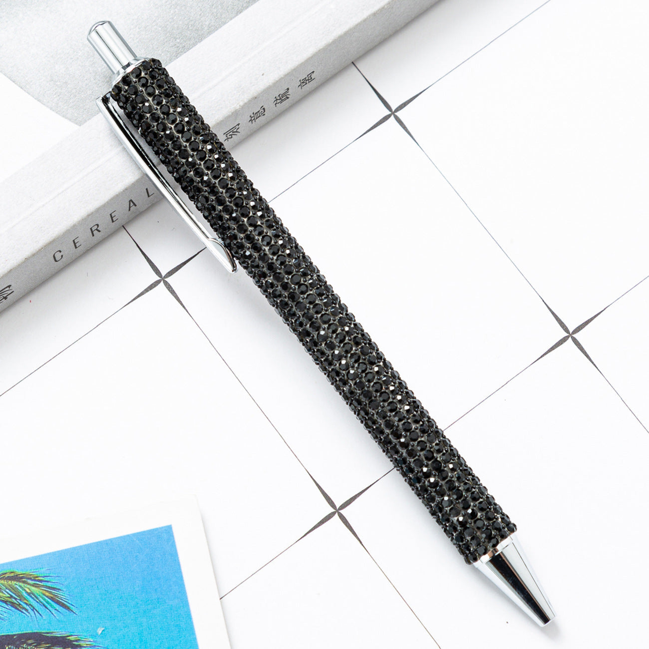 Metal Rhinestone Ballpoint Pen Huah021