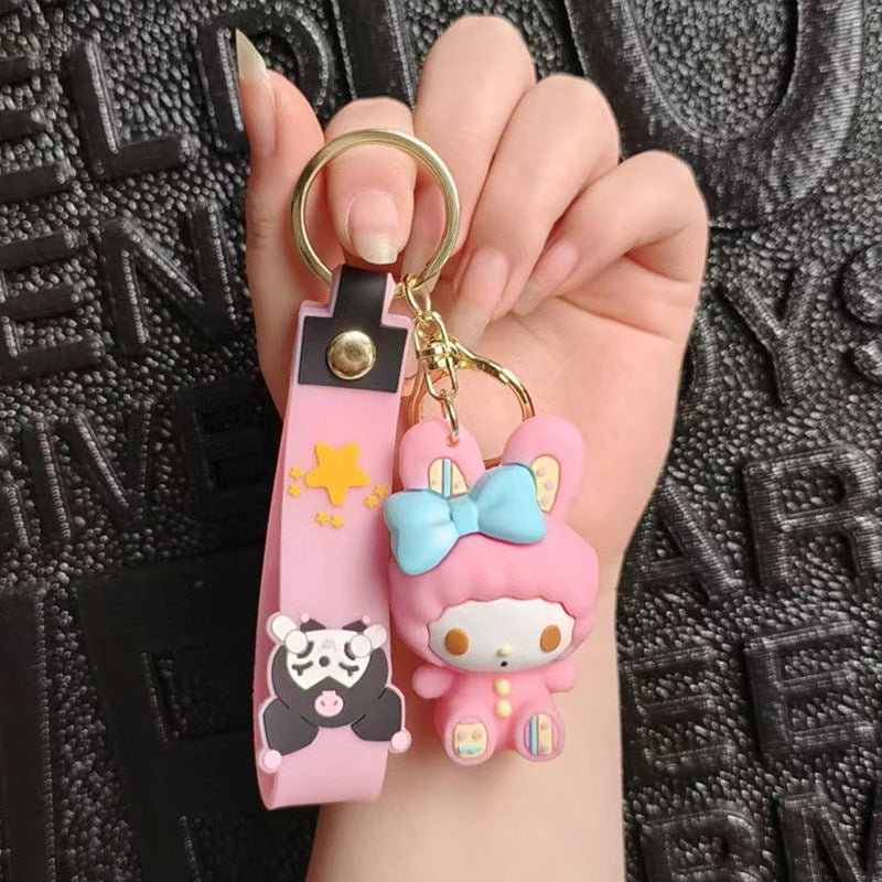 PVC creative cartoon cute keychain MIC-FeiR007