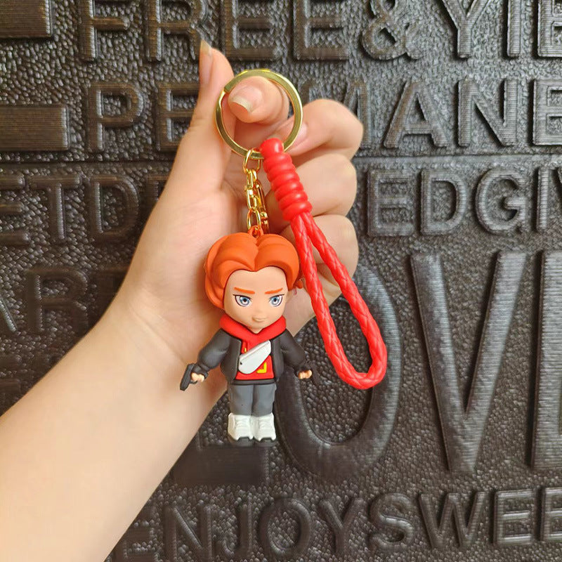 Keychains PVC Hardware Cute Cartoon Animation (M) Minimo de compra 2 ShiXiao001