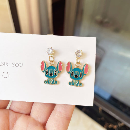 Alloy animation earrings MIC-YiJ005