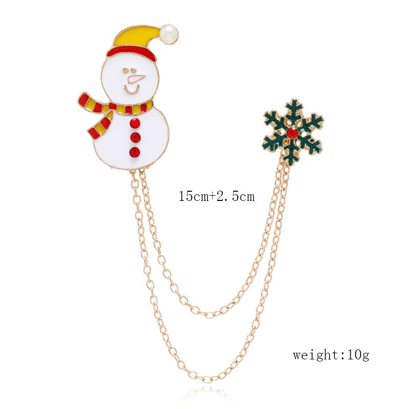 Alloy New Christmas Series brooch (Minimo de Compra 2) MIC-ZuanL020