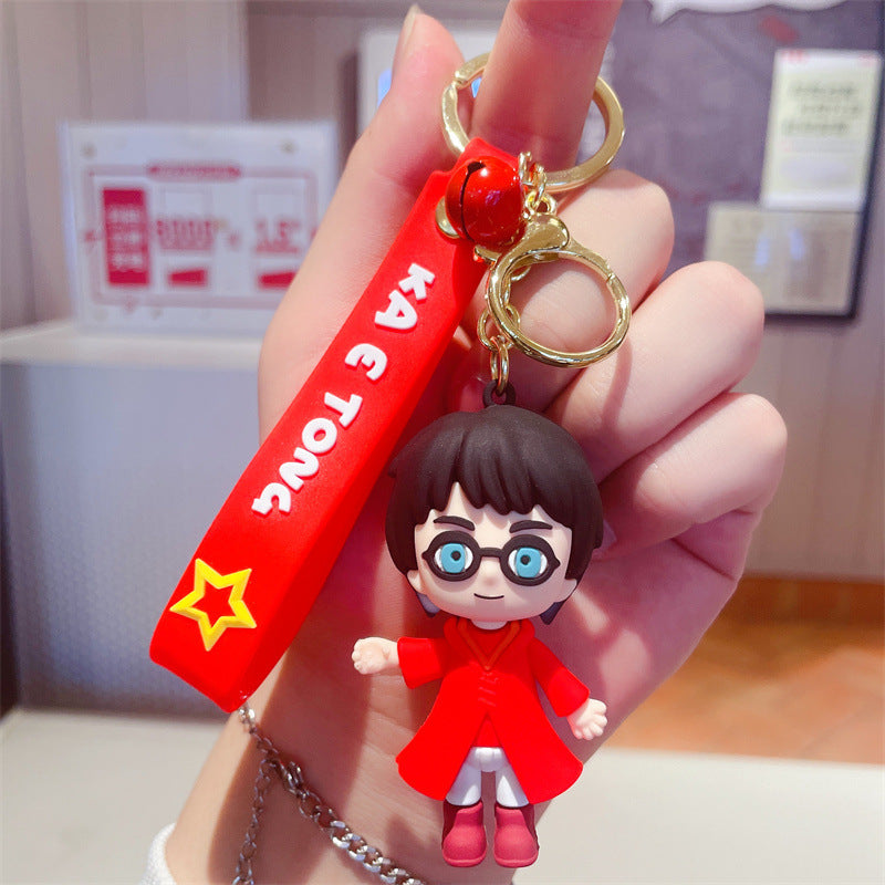 resin magic school keychain MIC-HongY001