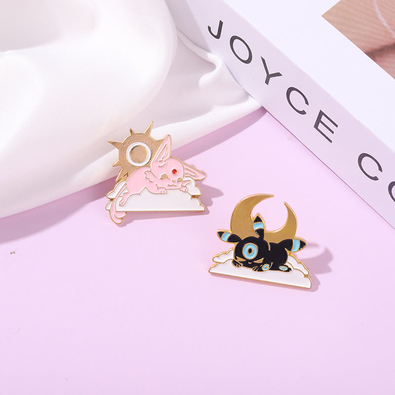 Alloy cartoon creative anime brooch MIC-QinS001