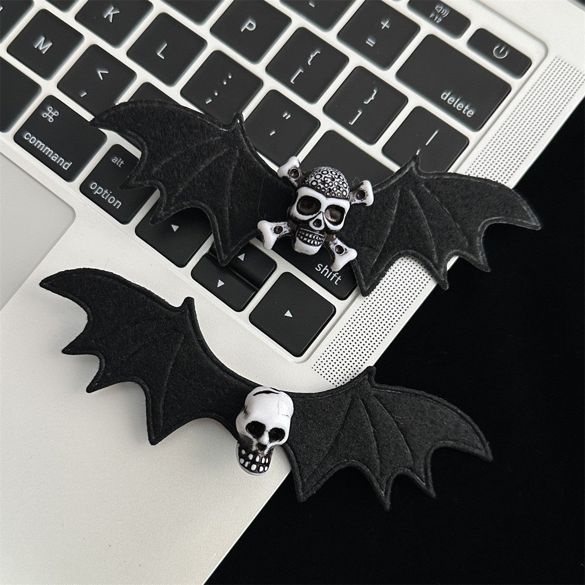 Plastic Halloween Bat Devil Wing Hair Clip (Minimo de Compra 2) MIC-ShiM004