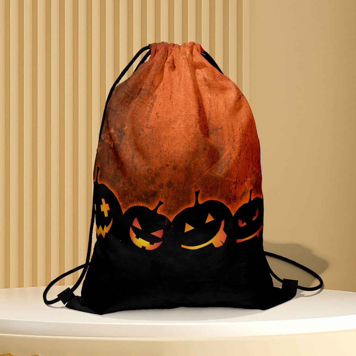 Polyester Halloween drawstring backpack (Minimo de Compra 2) MIC-QB003