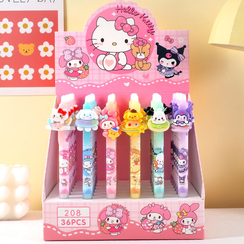 Acrylic lovely doll neutral pen 36PCS MIC-HeH003