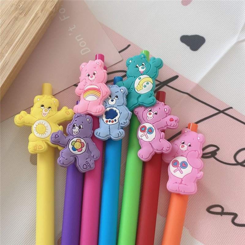 cartoon color happy bear neutral pen JiaMan001