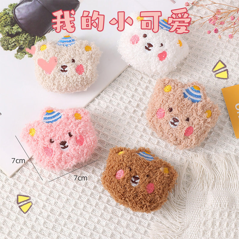 Plush cartoon cute brooch MIC-ZhanY006