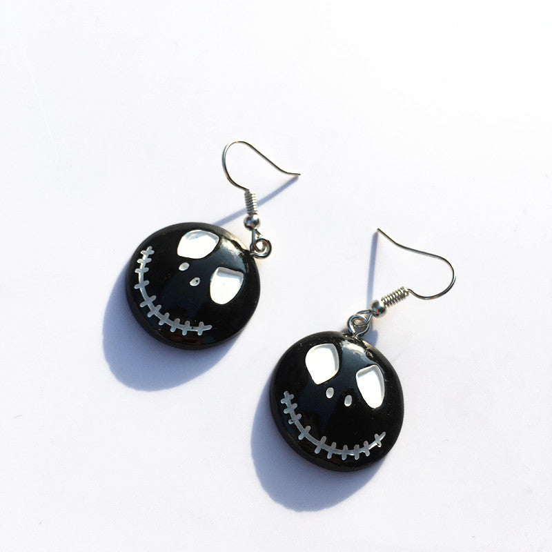 Acrylic funny Halloween earrings MIC-ChouT002