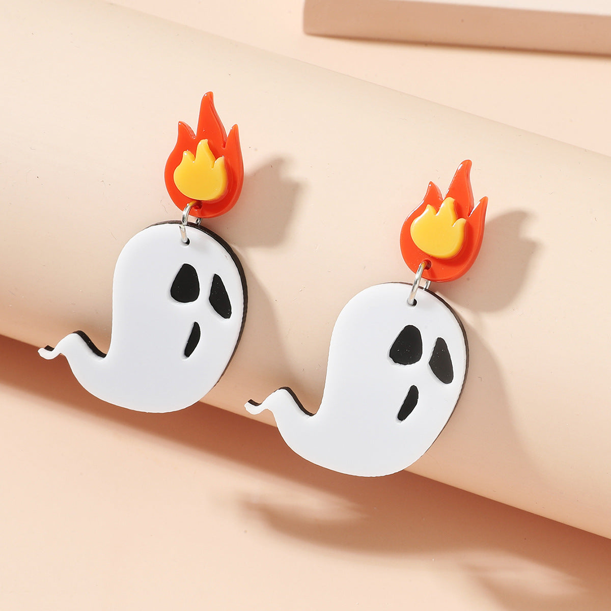 Acrylic New Halloween Collection Earrings (Minimo de compra 2) MYA-GanL033