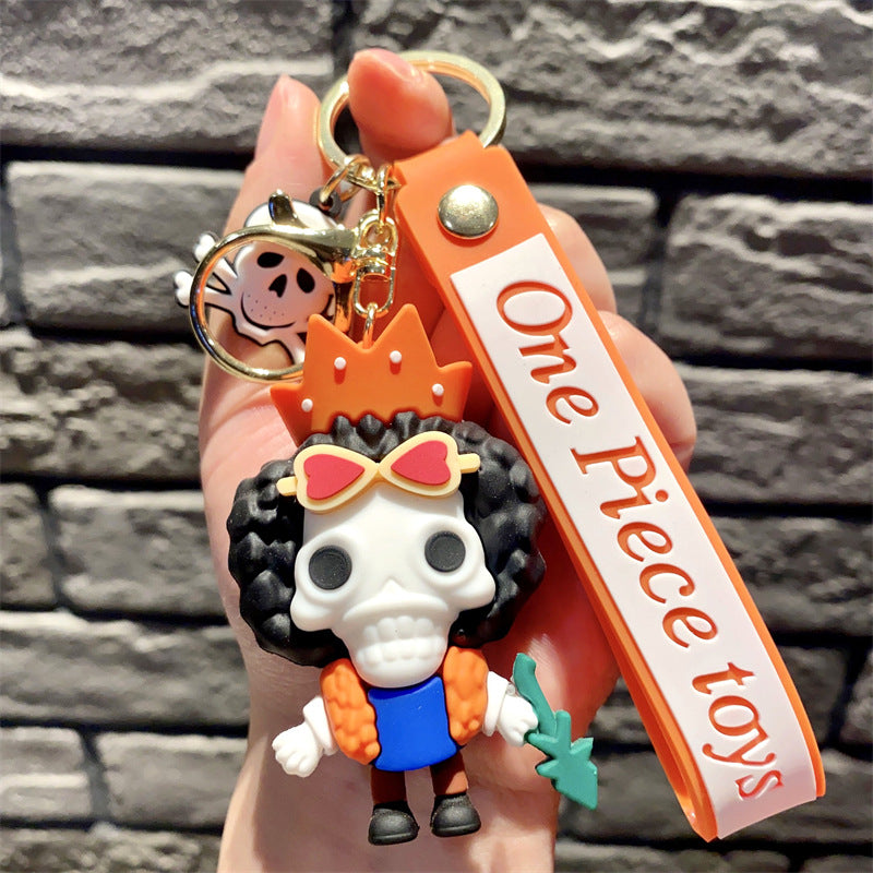 PVC Cute Pirate King Keychain (Minimo de Compra 3) MIC-LangD006