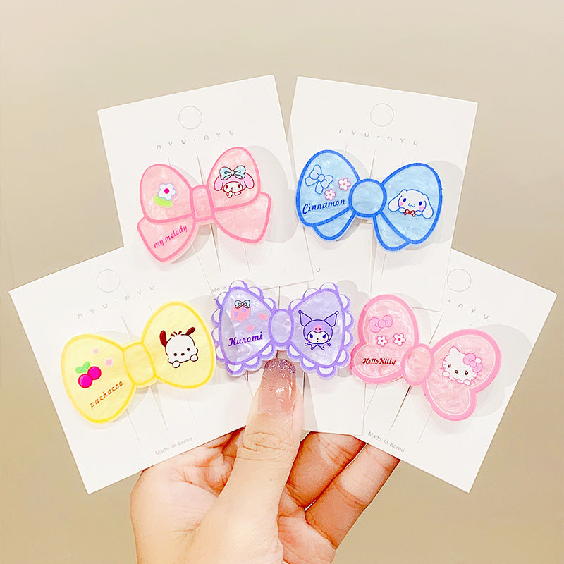 Plastic cartoon cute hair clip (Minimo de Compra 2)  MYA-YingZ002