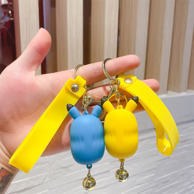 resin lovely sleep keychain MIC-HongY004