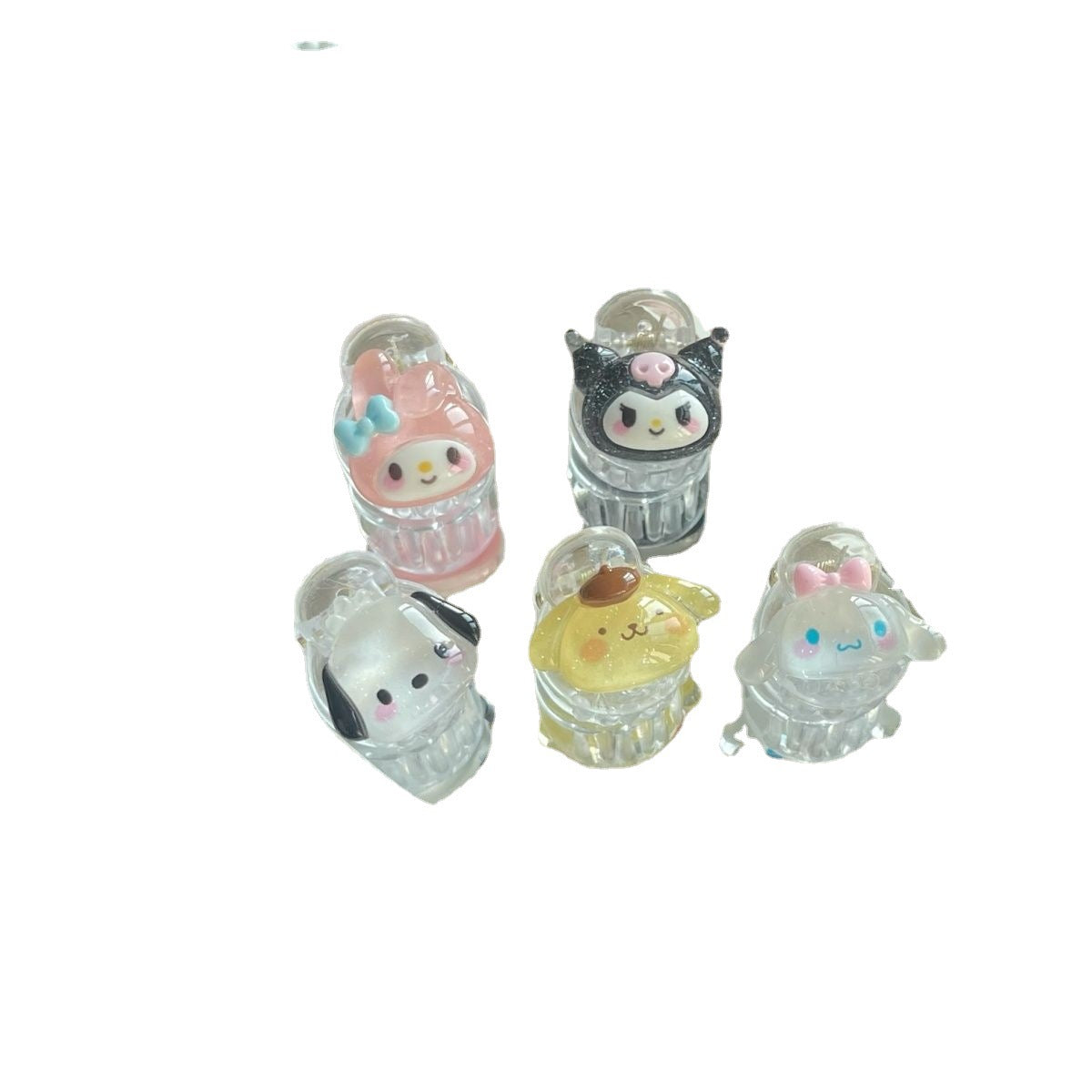 Acrylic cute cartoon fresh hair clip MIC-DiLan007