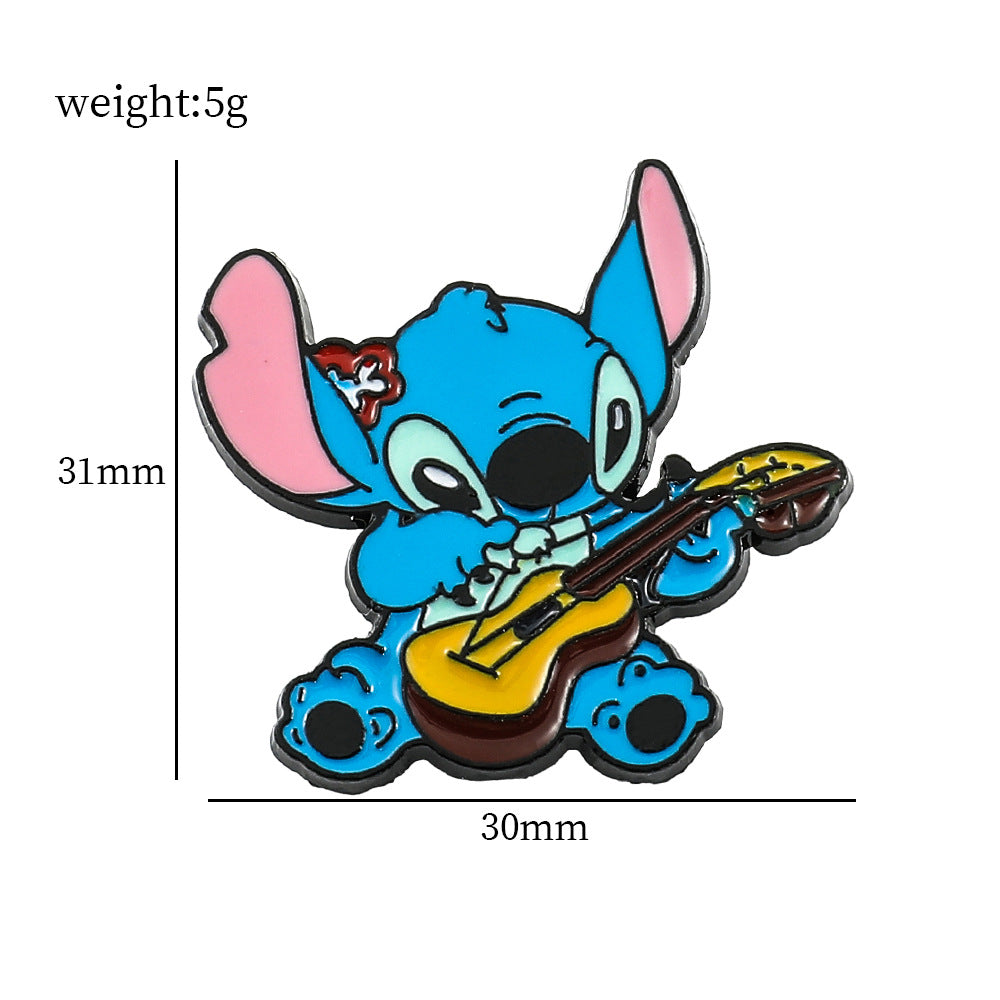 Alloy cartoon brooch (Minimo de Compra 2) MIC-QiS028