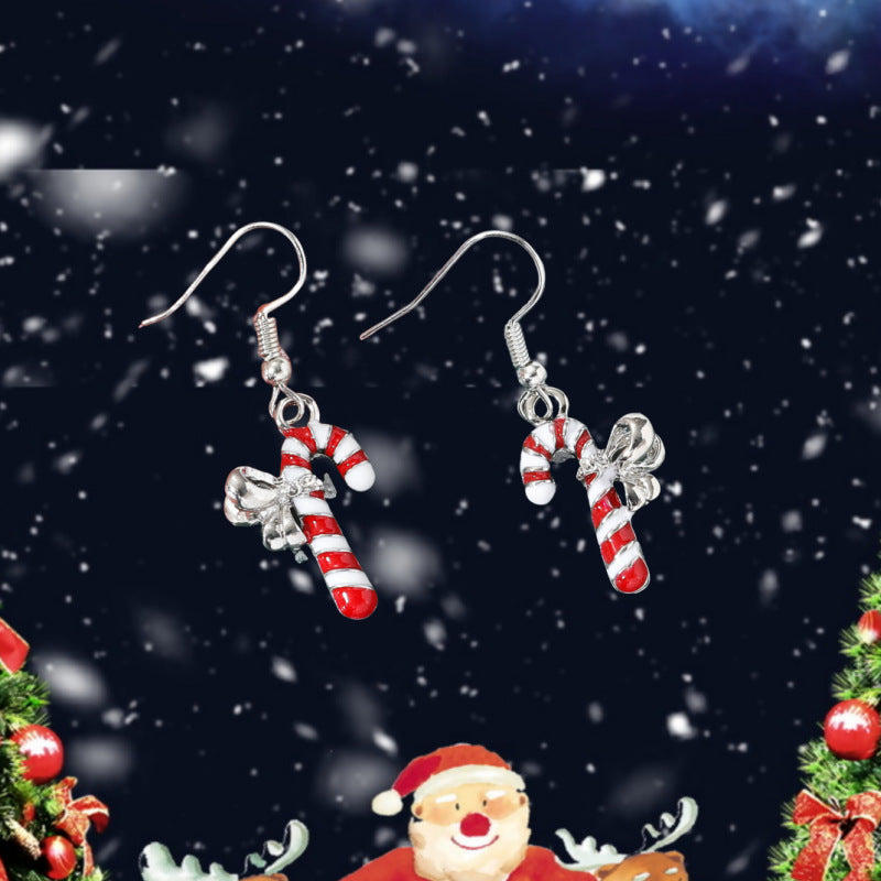 Acrylic New Christmas Series Earrings MIC-JunJ017