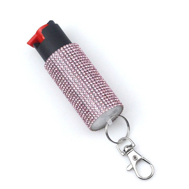 alloy PU anti wolf keychain CanW019