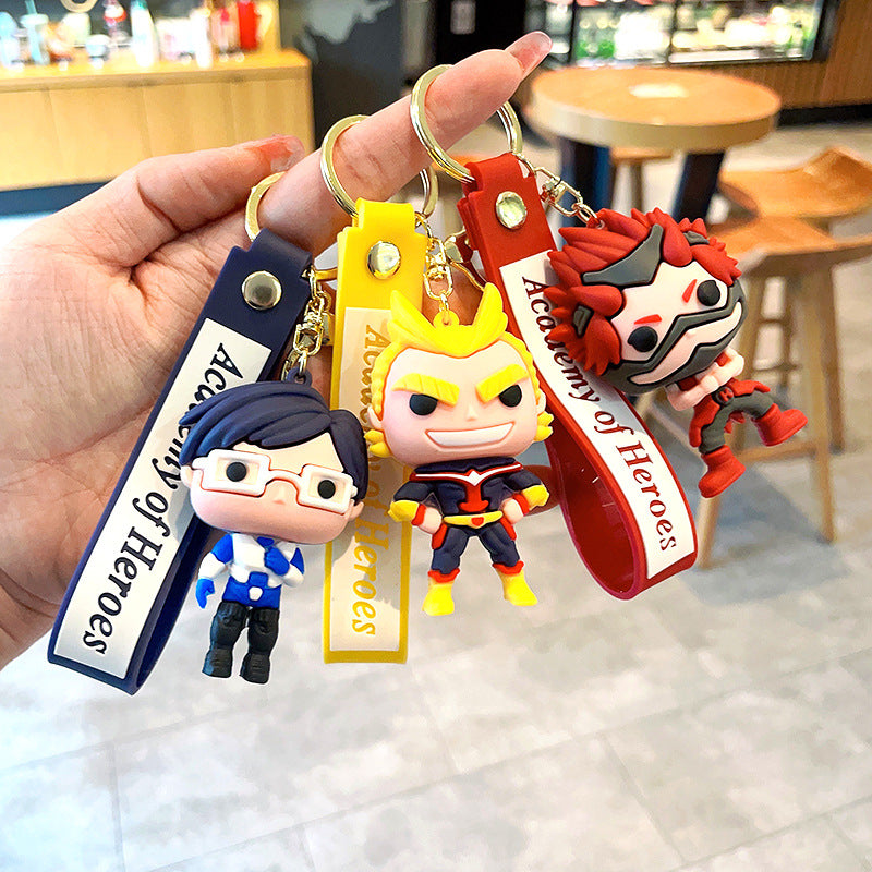 PVC cute hero academy keychain MIC-MLZ017