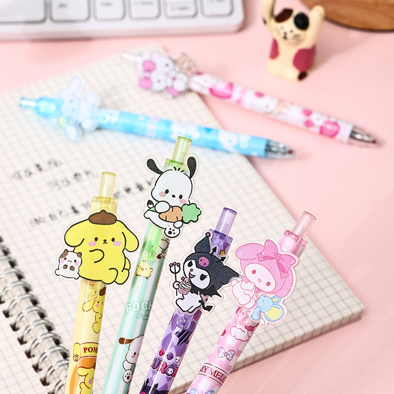 Plastic lovely animation neutral pen 48PCS MYA-YJN002