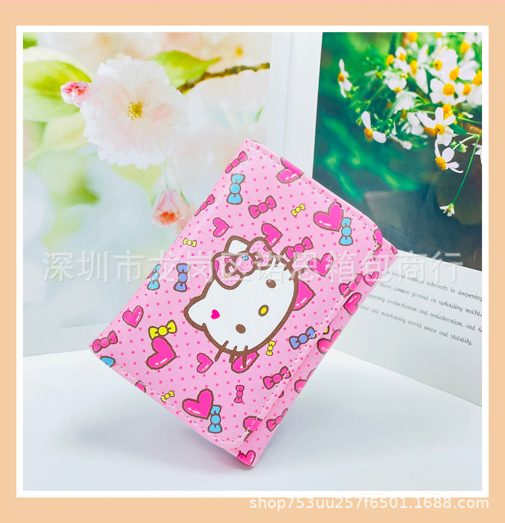 PU short cute cartoon wallet (Minimo de compra 10) MYA-NuoS010