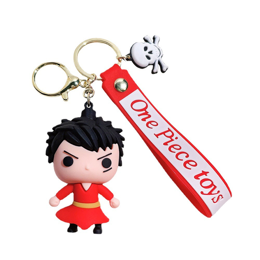 PVC Cute Pirate King Keychain (Minimo de Compra 3) MIC-LangD006