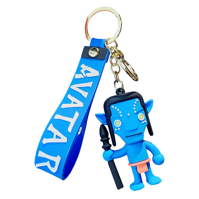 Keychains PVC Hardware Animation Cartoon Cute (M) LeZ036