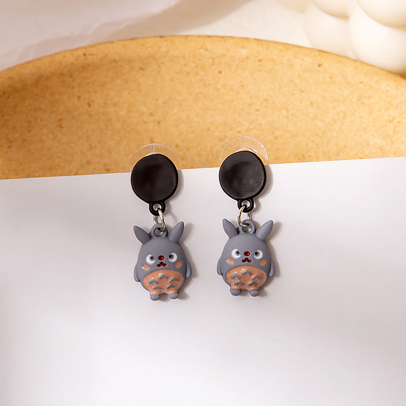 Alloy Cat Claw Little Bear Dragon Ear Studs (Minimo de Compra 2) MIC-MDD069