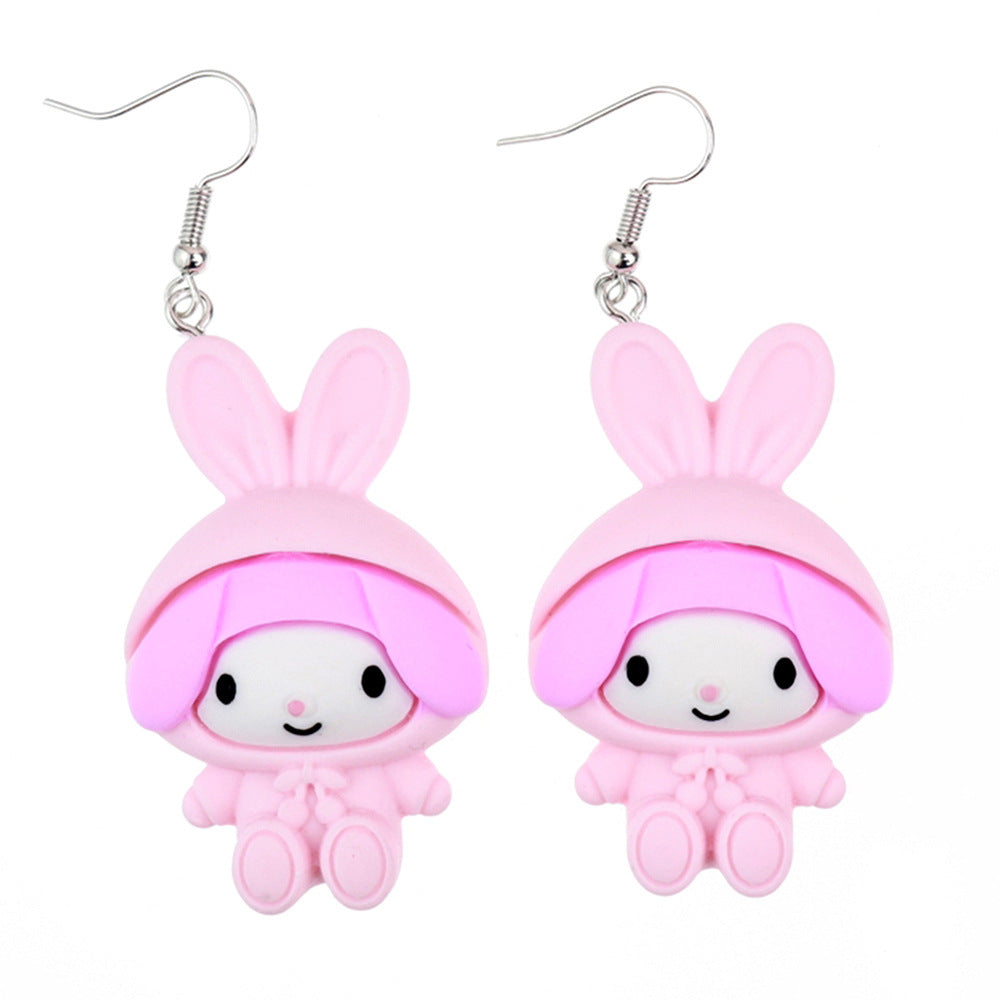 earrings plastic cartoon animals Minimo de compra 2 niqing018