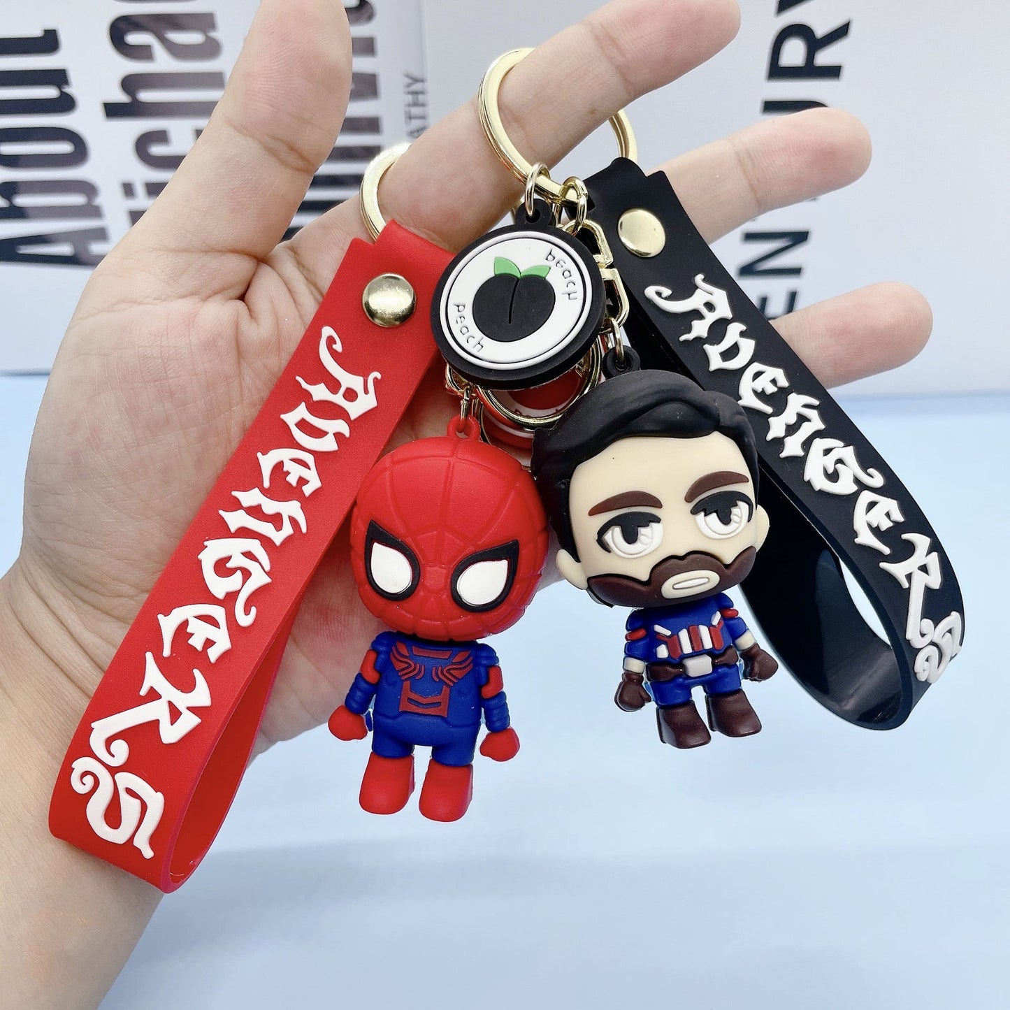 PVC cute cartoon keychain (Minimo de compra 2）MIC-JuS002