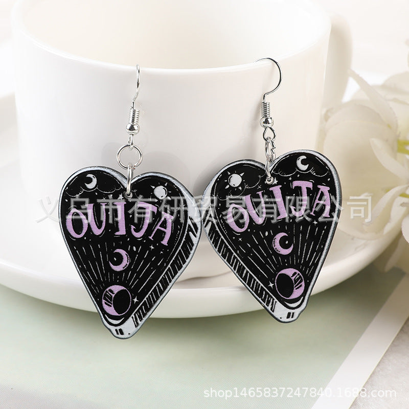 Resin Halloween Witch Earrings (Minimo de Compra 2) MIC-YouY029