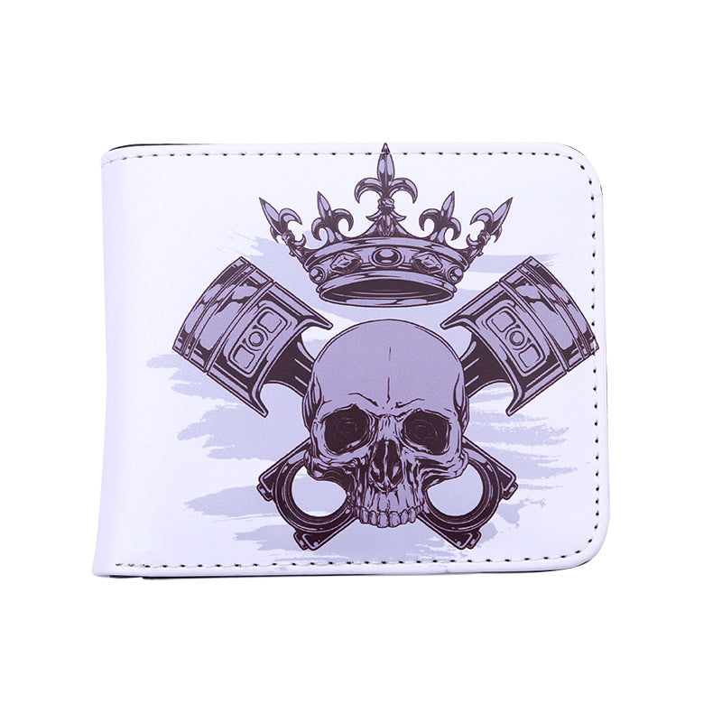 PU Funny Skull Wallet MIC-MaoM004