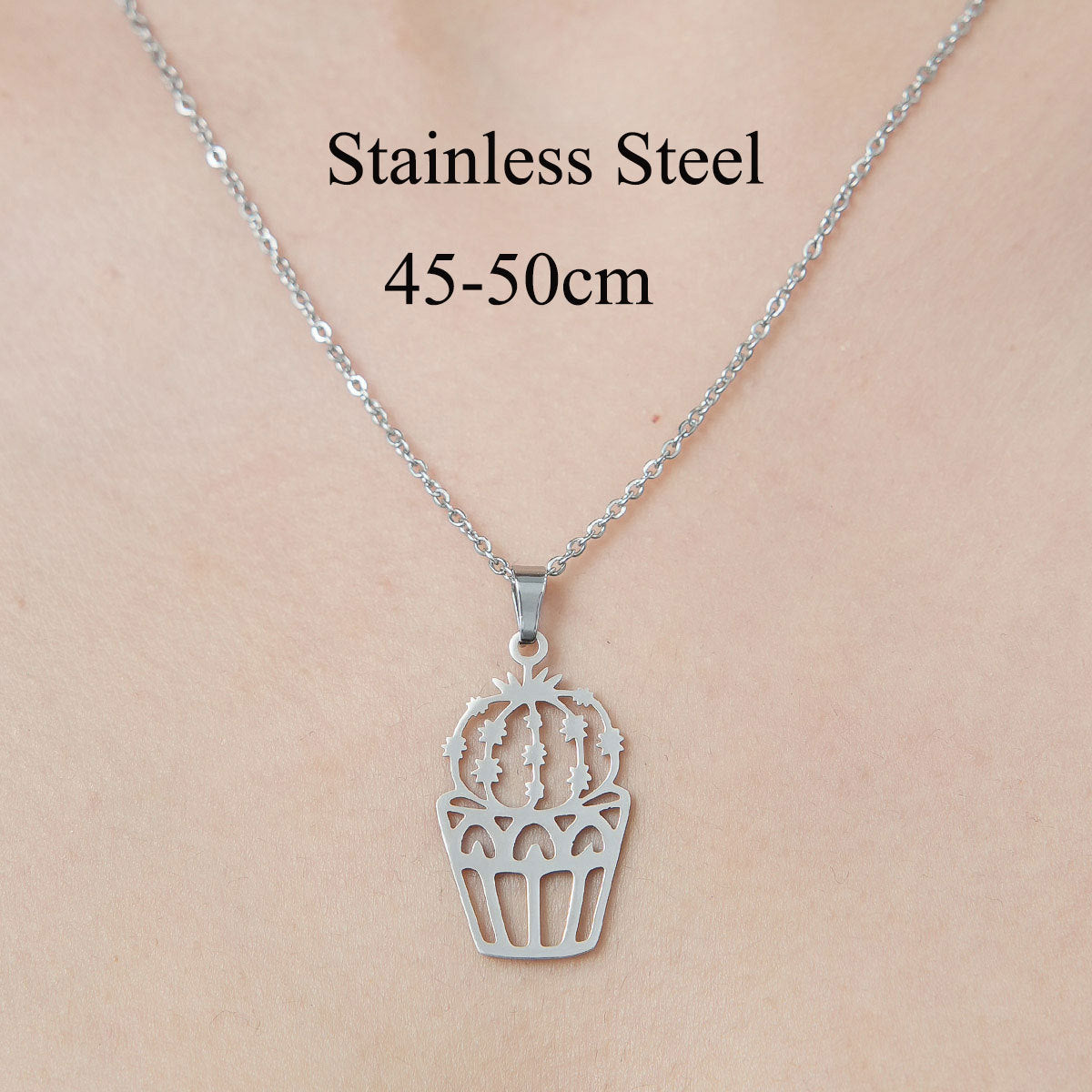 Alloy Six Star Necklace (Minimo de Compra 10) MYA-QiZ001