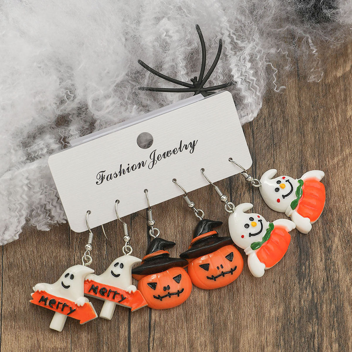 Acrylic New Halloween Collection Earrings (Minimo de compra 2) MYA-GanL032