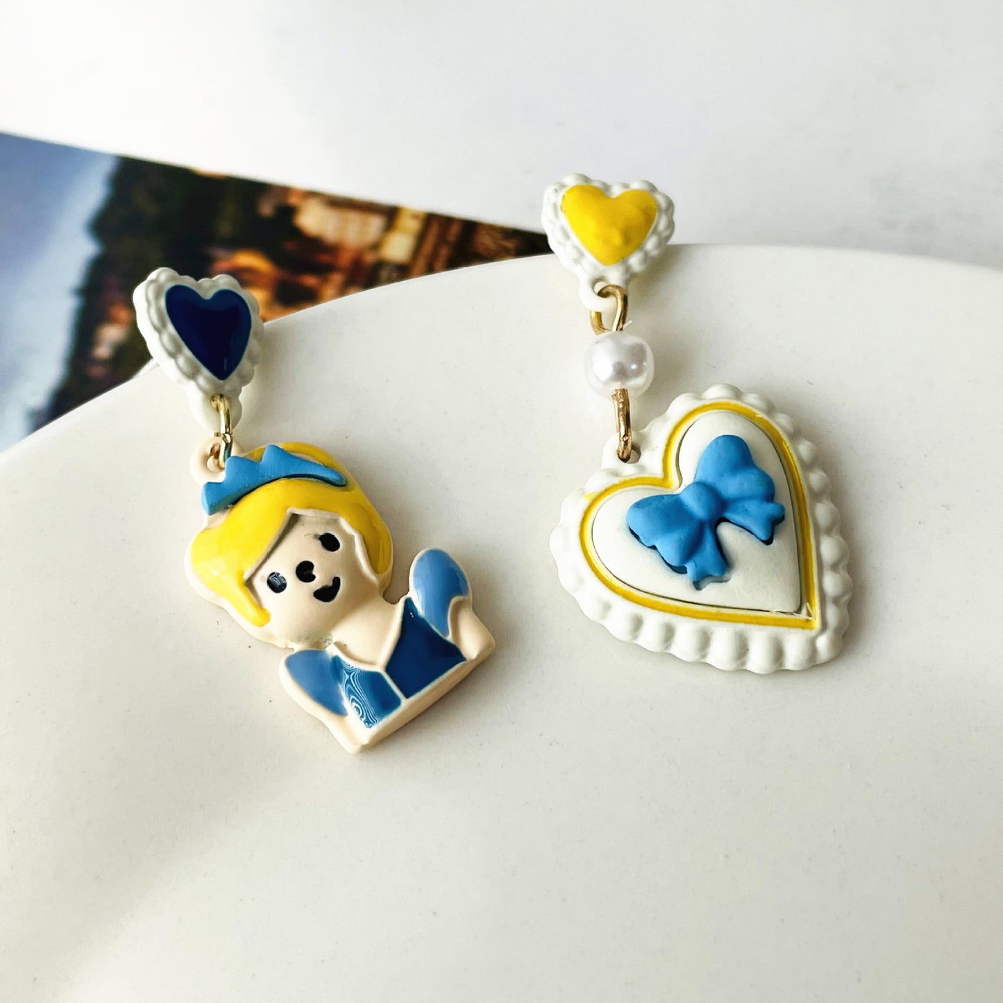 Alloy cartoon cute earrings MIC-ASY004