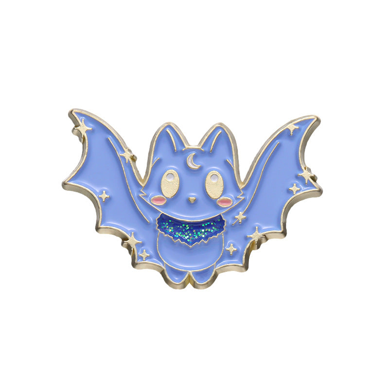 Alloy bat wing brooch MYA-QiH005