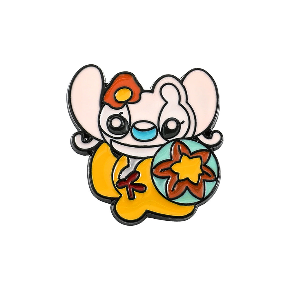 Alloy cartoon cute brooch (Minimo de compra 2) MIC-ZhuoL003