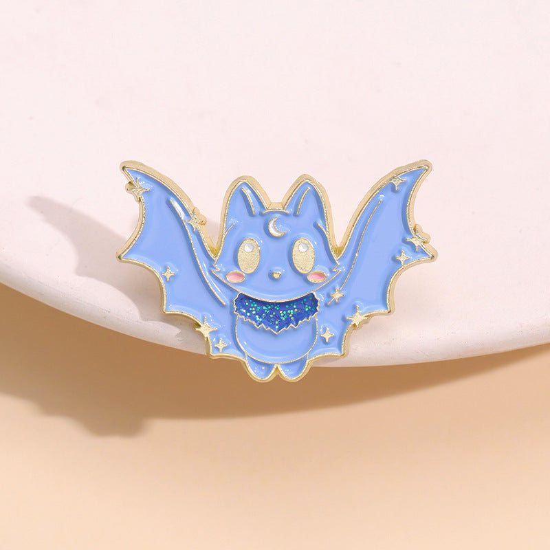 Alloy bat wing brooch MYA-QiH005