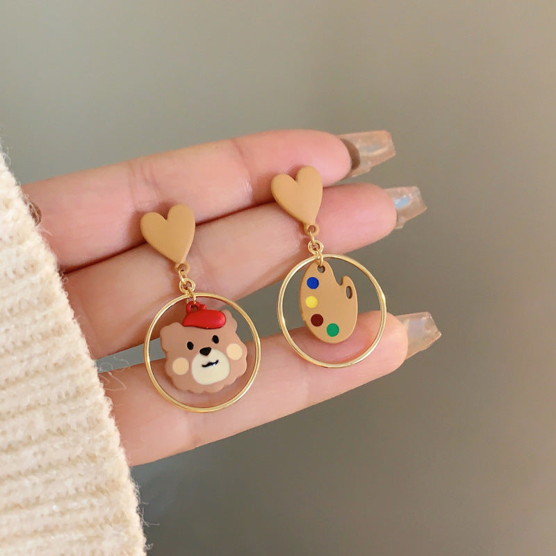 Cute Cartoon  Earrings MIC-BaoY009