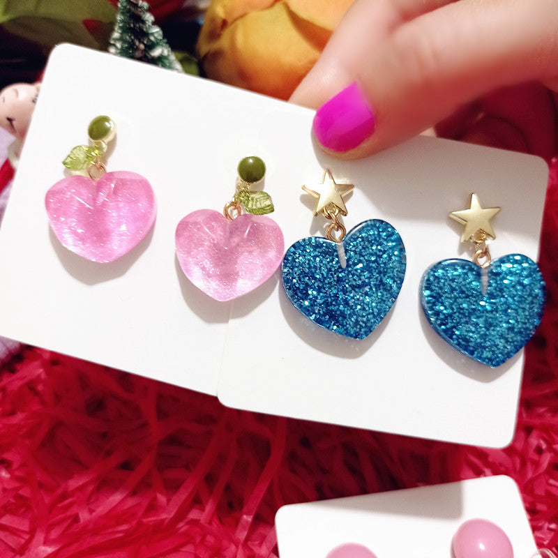 Cute Cartoon Fox Earrings MIC-XingJ043