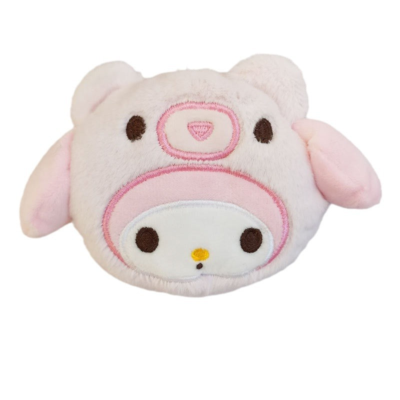 Plush cute cartoon keychain  (Minimo de compra 3) MYA-TuoY004