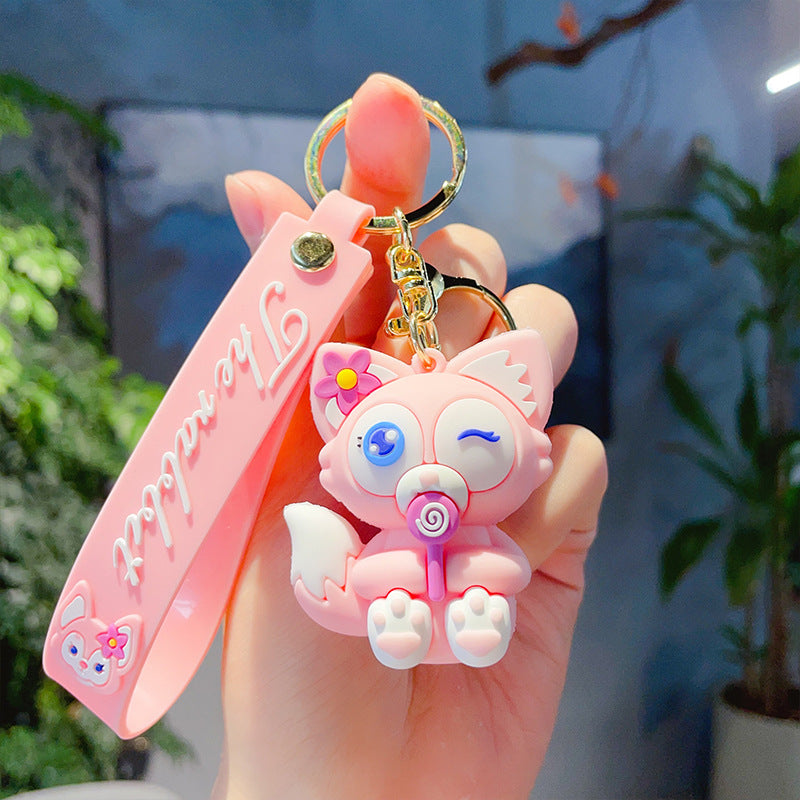 PVC New Cartoon Cute Keychain MYA-JinG036